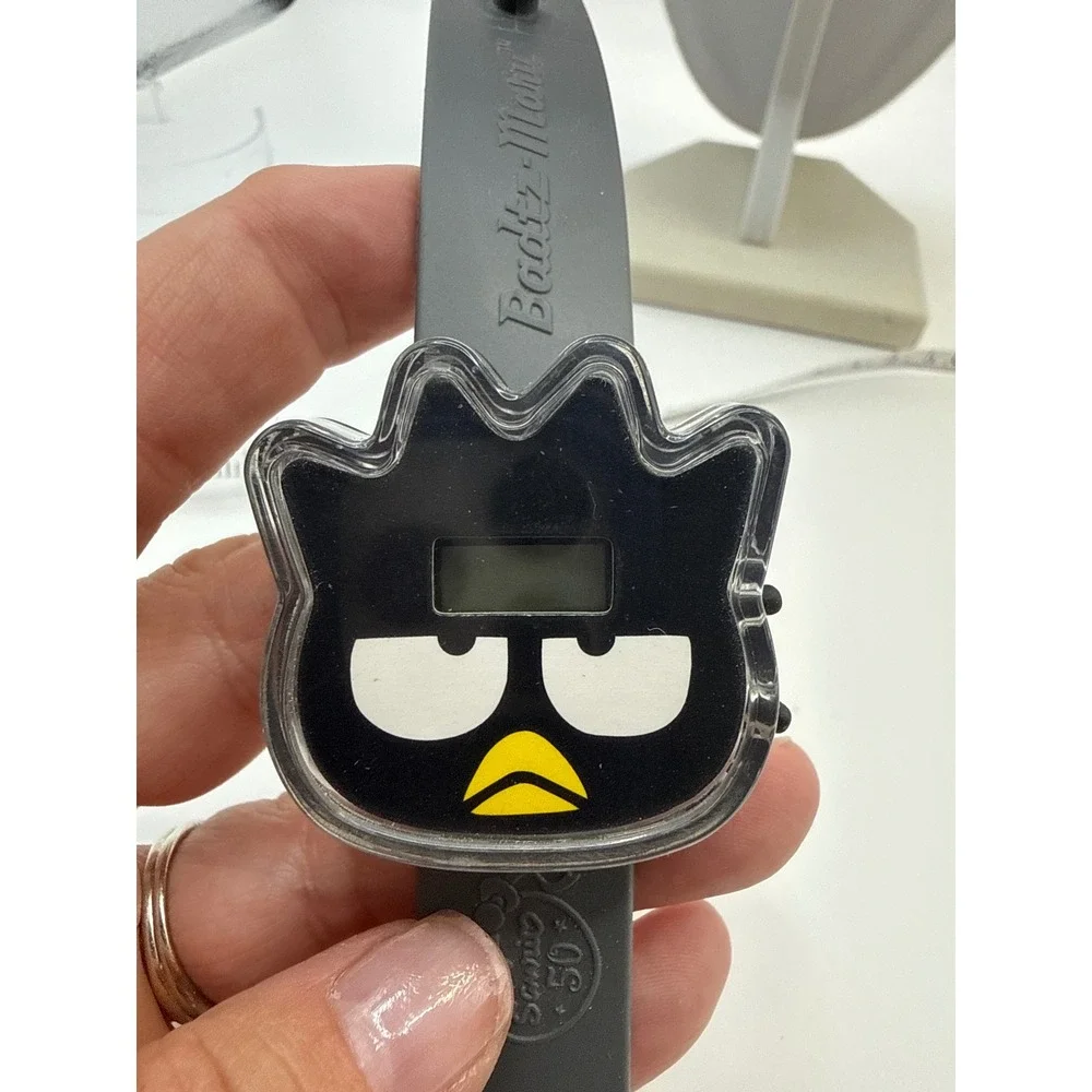 Sanrio Badtz-Maru 50th Anniversary Digital Watch McDonalds 2010 Gray Collectible